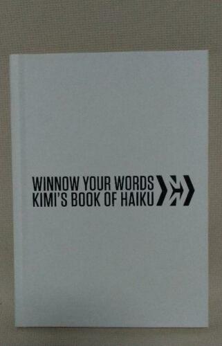 Winnow Your Words Kimi's Book Of Haiku Kimi Raikkonen Super Rare Used