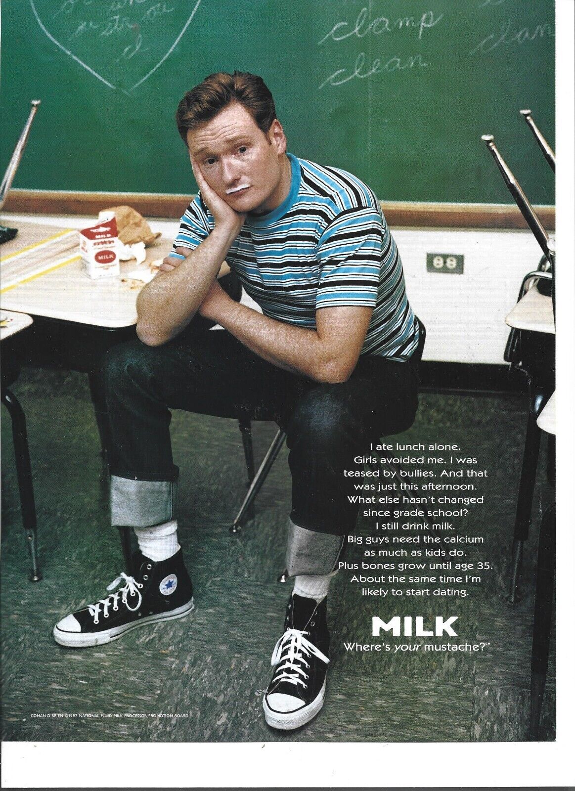 Conan O'brien Got Milk Magazine Ad