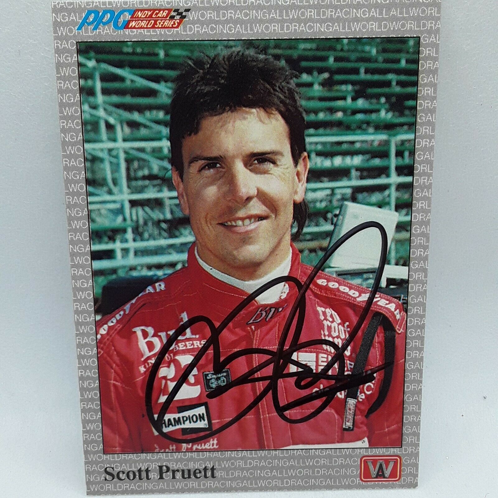 Scott Pruett #51 Hand Signed Autographed 1991 Ppg Indy Car Trading Card