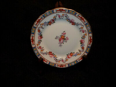 Vintage Aynsley Made In England Marshall Field Co Chicago Flowers Bread Plate