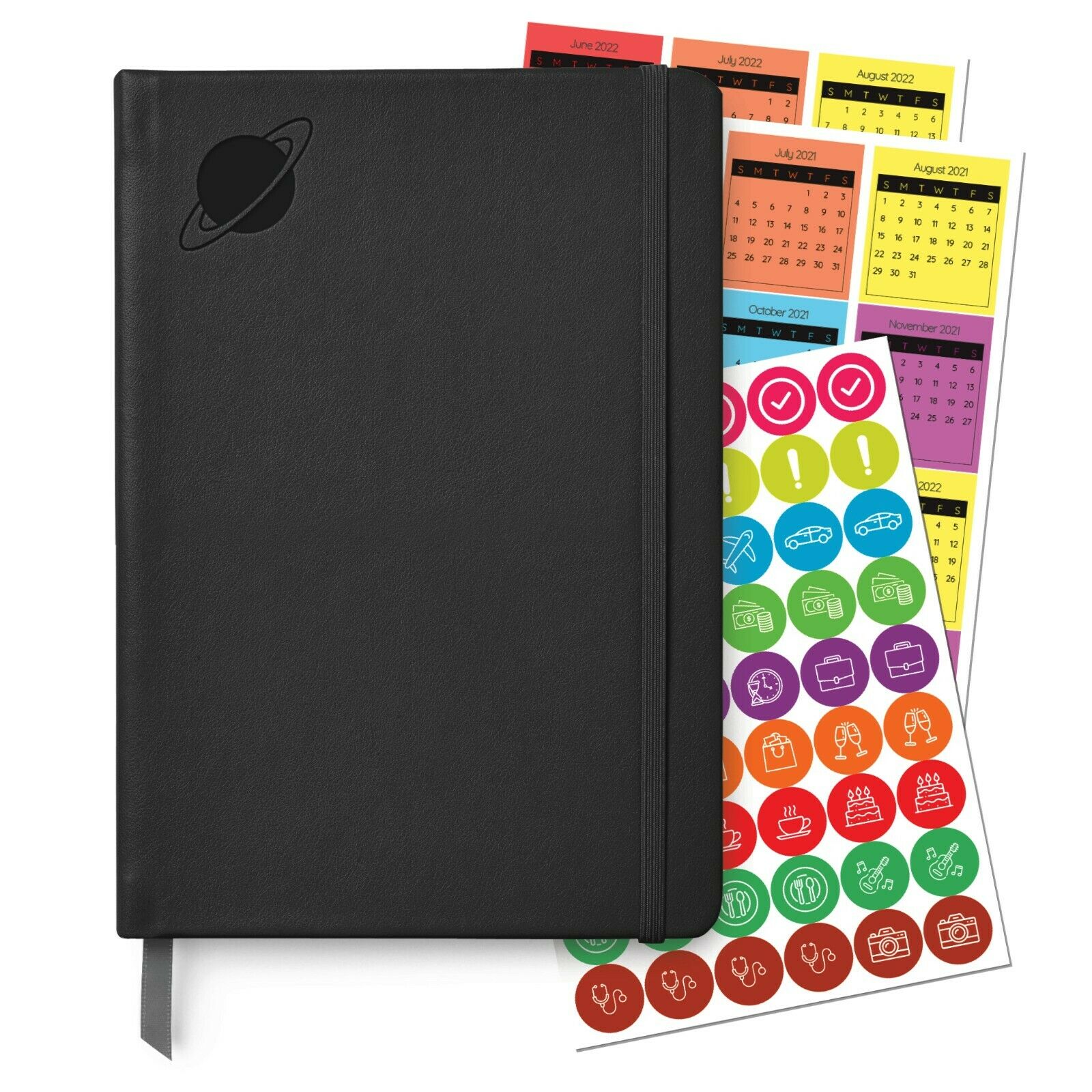 Undated Planner 2021-2022 - Monthly & Daily Goals And Priorities